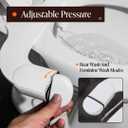 Angora Bidet Attachment for Toilet Non-Electric Cold Water Bidet with Adjustable Pressure, Self-Cleaning Nozzle, Front & Rear Wash, Universal Fit, Easy Install, White