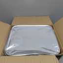 Alpha Living 6 Pack - Disposable Chafing Dish Buffet Set, Half Size Pans, Welded Body Food Warmers for Parties, Fuel Cans Complete Set, Warming Trays (Complete Kit (with Racks))