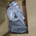 wonline 36" Wall Mounted Bathroom Vanity Set Two Drawers Storage Cabinet with Ceramic Vessel Sink Combo Chrome Faucet White