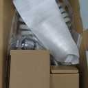 CECEFIN Kitchen Sink Sprayer Hose Attachment for Faucet, Kitchen Faucet Head Replacement w/ 79" Recoil Hose and Holder, Pressurized Water Saving Aerator & Diverter Valve, Faucet Sprayer Attachment Set (F- Grey- ON/OFF Pause Sprayer)