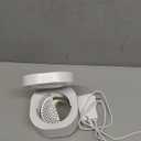 DODOWIN Ultrasonic Retainer Cleaner Machine, 45kHz Cleaning Pod with 200ML Capacity, 2 Modes for Mouth Guard, Night Guard, Aligners, Toothbrush Heads, Jewelry, Valentines Day Gifts for Her Him (White)