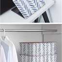 4 x Floralplus Peel and Stick Wallpaper Boho Removable Casual Stripes Modern Wallpaper Renter Friendly Contact Paper for Home Decor Countertops Cabinet 17.7 in x 118 in