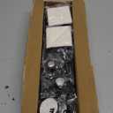 ENJOYBASICS 2 Pack Adjustable Spring Tension Curtain Rods 32 to 66 Inches, Stainless Steel Matte Black Shower Rod No Drilling for Window, Bathroom, Closet, Room Divider, 7/8" Diameter