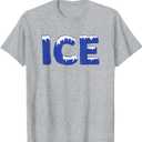 Funny Family Halloween Costume Shirt - Ice and Baby T-Shirt Grey XL