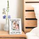 2 x Beliran Granny Gifts Picture Frame 5x7, Grandma Photo Frame, Christmas Mothers Day Birthday Gifts for Grannys, My Favorite People Call Me Granny Wooden Picture Photo Frames for Desk Home Room Decor