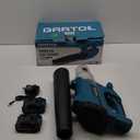 GARTOL Cordless Leaf Blower  600 CFM 190 MPH, Brushless Motor, 6-Speed, 220V Batteries & Charger, Lightweight Electric Blower for Leaves, Lawn, Snow, Debris  Compatible with Makita 18V Batteries