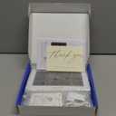 Newentor Weather Station Wireless Indoor Outdoor Thermometer, Color Display Digital Weather Thermometer with Atomic Clock, Barometric Pressure, Forecast Station with Adjustable Backlight, White (Off-white with 1 sensor)