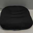 Srutirbo Car Booster Seat Cushion Raise The Height for Short People Driving Hip (Tailbone) and Lower Cack Fatigue Relief Suitable for Trucks, Cars, SUVs, Office Chairs, Wheelchairs (Pure Black)