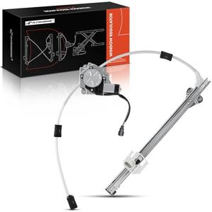A-Premium Power Window Regulator with Motor Replacement for Jeep Liberty 2006-2007 Hole Style Rear Left Driver Side