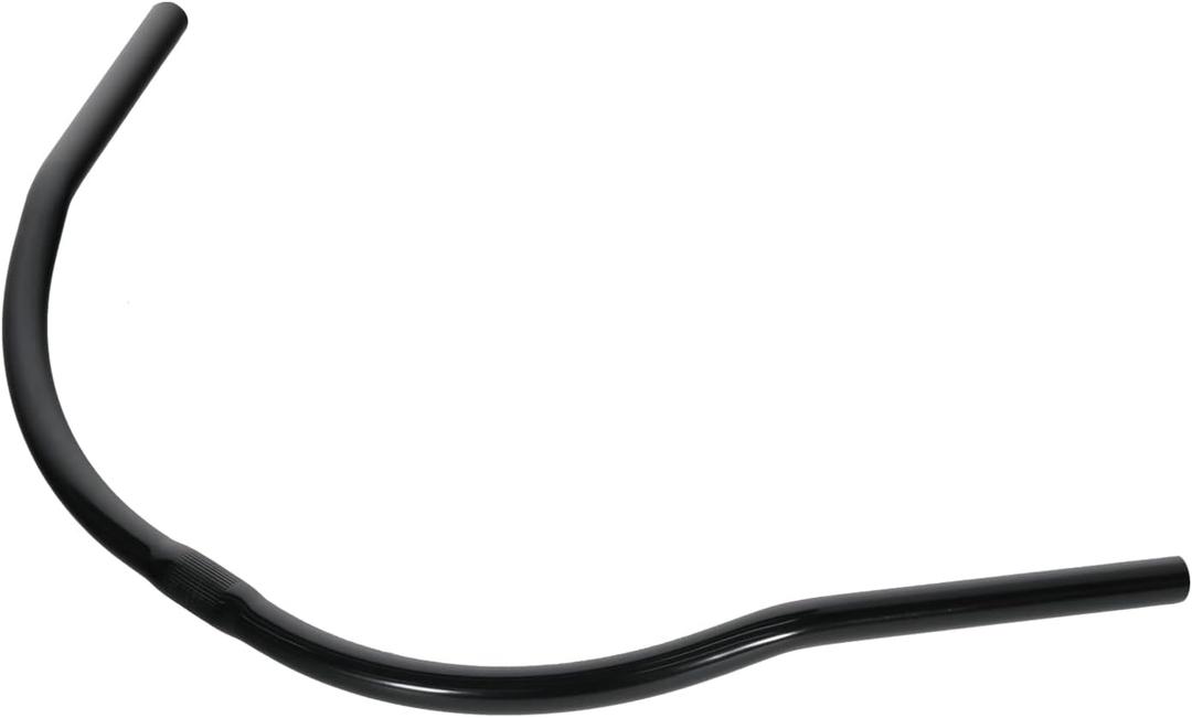 Beach Cruiser Bike Handlebar Aluminum Alloy Bicycle Handlebar 22.2x25.4x660mm Black