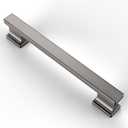 Asidrama 10 Pack 5 Inch(128mm) Brushed Black Nickel Kitchen Cabinet Handles, Cabinet Pulls Kitchen Cabinet Hardware for Cupboard Drawer Pulls (5" Hole Center)