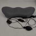 KNQZE Heated Lumbar Support Pillow for Office Chair, Car, Bed, and Recliner-Customizable Height for Personalized Comfort - Relieves Lower Back Pain and Enhances Posture