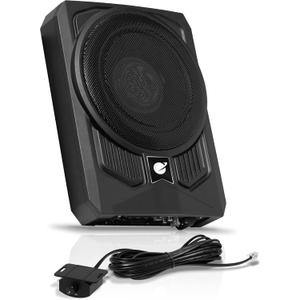 Planet Audio P10AW Amplified Car Subwoofer - 1000 Watts, Low Profile, 10 Inch Subwoofer, Remote Subwoofer Control, Great for Vehicles That Need Bass But Have Limited Space