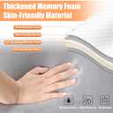 Memory Foam Mattress for Tesla Model Y, AYAMAYA 2.4" Foldable Car Camping Mattress with Sheet & Head Support and Storage Bag, Fits Tesla Frunk Trunk for Road Trips
