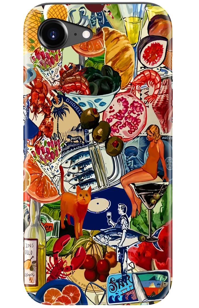 DorisMax for iPhone 16e Case Cute, Preppy Trendy Floral Design