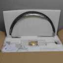 Modern Sputnik Chandelier, Black Gold Globe Crystal Firework Pendant Light Fixture Industrial 12-Light for Entryway Foyer Kitchen Dining Living Room UL Listed