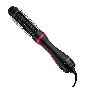 REVLON One-Step Root Booster Hot Air Brush Styler and Dryer, Revive Styles and Add Volume to hair with this Dryer Brush, 1 ½ inch Barrel (Black)