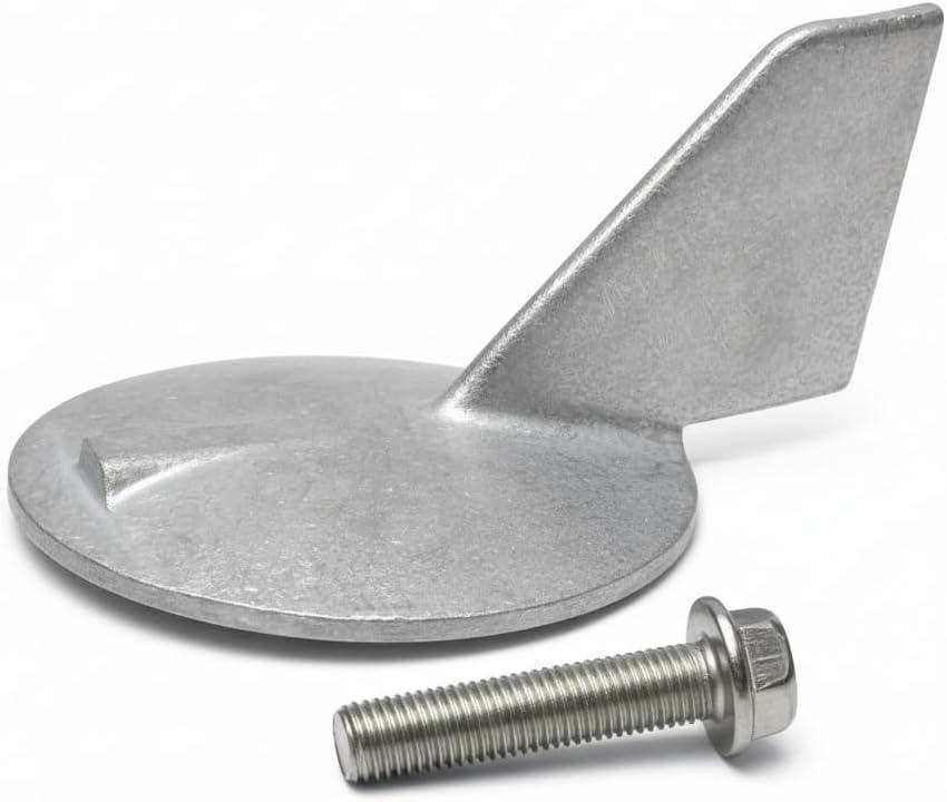 6K1-45371-01 Zinc Trim Tab Anode for Yamaha 115HP 150HP 175HP 200HP Outboard Motor Anti-Corrosion Protection Plate Replaces 6K1-45371-02 Sierra 18-6121