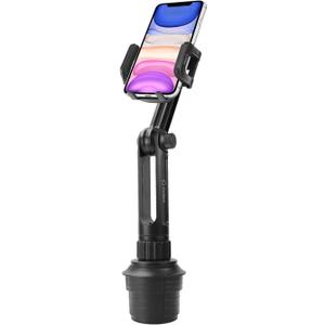 Cellet Car Phone Holder Mount, Car Cup Phone Holder Mount, Compatible with Apple iPhones, Samsung Galaxy Smartphones, Motorola Moto Google Pixel (Fits for Tesla Model 3 Y S X) Extra Long Neck