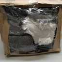 KICMOR 8x10 Area Rugs for Living Room, Large Fluffy Soft Black White Grey Checkered Shag Shaggy Bedroom Carpet, Big Fuzzy Plush Floor Rug for Kids Boys Girls Room Dorm Nursery Home Decor Aesthetic (Color: Black / White / Grey)