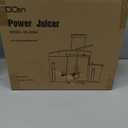 Juicer Machine, 800W Centrifugal Juicer Extractor with Wide Mouth 3 Feed Chute for Fruit Vegetable, Easy to Clean, Stainless Steel, BPA-free (Aqua)