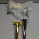 Metal Furniture Legs Heavy Duty Straight Furniture Feet DIY Modern Replacement Legs for Cabinet Sofa Couch Chair-Set of 4 (Gold,Silver, 8")