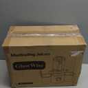 Juicer Machines Cold Press Juicers - 4.4 Extra Wide Feed Chute, Masticating Juicer Machine for Vegetable and Fruit, Quiet, Easy to Clean & Assemble (Black)