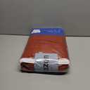 MIULEE Burnt Orange Linen Curtains 108 Inches Long for Living Room, Soft Thick Linen Textured Window Drapes Terracotta Rust Boho Fall Decor Semi Sheer Light Filtering Rod Pocket Back Tab, 2 Panels