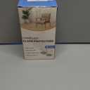 24 pcs Black Chair Leg Floor Protectors, Furniture Felt Pads Silicone Covers caps for Chairs,Chair Leg Protectors for Hardwood Floors (Large fit:1.3''-2'')