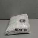 NICETOWN Non-See-Through White Sheer Curtains 96 inches Long 2 Panels, 62" Wide Grommet Window Curtains Drapes for Living Room, Bedroom, Bathroom- Light Filtering Elegant Window Drapes