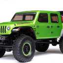 Axial RC Truck SCX24 Jeep Gladiator 4 Wheel Drive Rock Crawler Brushed RTR Nothing Needed to Complete Ready-to-Run Green AXI00005V2T3, Remote Control Car, RC Car, RC Crawler