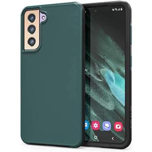 Crave Slim Guard for Galaxy S21 Case, Shockproof Case for Samsung Galaxy S21, S21 5G (6.2 inch) - Forest Green