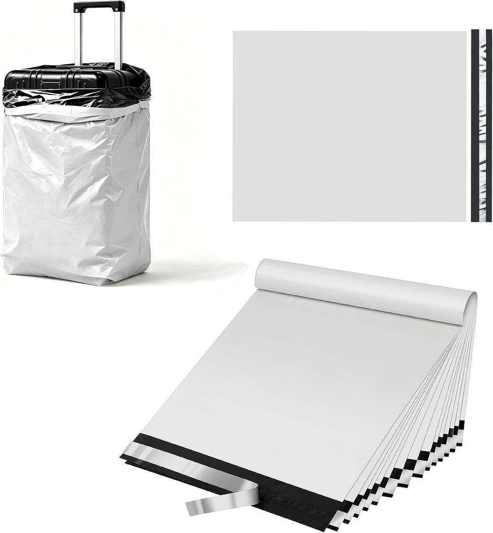 36x36 Inch Large Poly Mailers 10 Pcs, Self Adhesive Sealing Waterproof Tear-Proof Plastic Shipping Envelopes Polymailer Packaging Bags for Apparel & Business Goods