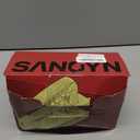 Sangyn Retro Wall Phones for Landline with Loud Mechanical Ringer Vintage Wall Mount Phone with Volume Adjustable Old Fashioned Corded Landline Telephone for Home School Hotel Office, Beige