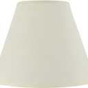 Aspen Creative 32287A, Transitional Hardback Empire Shaped Spider Construction Lamp Shade in Beige, 14" wide (7" x 14" x 11")
