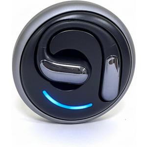 Open Ear Headphones with Ear Hook Design, Bluetooth 5.4 Wireless Earbuds, Up to 8 Hours Playtime, ENC Call Noise Reduction, Sweat Resistant, Secure Fit for Running & Workouts - Black