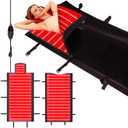 Red Light Therapy Mat, 2in1 LEDs (660nm& 850nm) Red Light Therapy Blanket, Premium Material, Adjustable Timer & Intensity