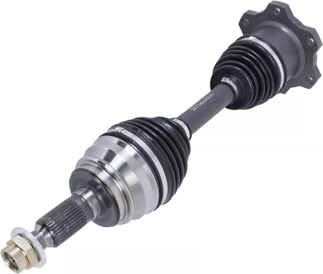 MOSTPLUS CV Axle Shaft Assembly Compatible with For Chevy Silverado GMC Sierra 1500 Suburban 6 LUG Tahoe 4WD Front Velocity DriveShaft