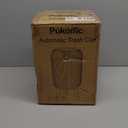 Pukomc Smart Sensor Wastebasket, Convenient and Hygienic Easy to Use, Technology Sensor Waterproof Wastebasket Plastic Trash can for Kitchen, Bathroom, Bedroom, Living Room, Office and Outdoor Black (1 Pack)