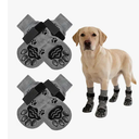 Anti Slip Dog Socks 2 Pairs, Dog Grip Socks with Straps Traction Control for Indoor on Hardwood Floor Wear, Pet Paw Protector for Small Medium Large Dogs (S)
