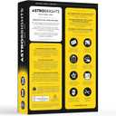 Neenah Astrobrights Bright Color Paper, 8 1/2in. x 11in., 24 Lb, FSC Certified, Solar Yellow, Ream Of 500 Sheets, 21538