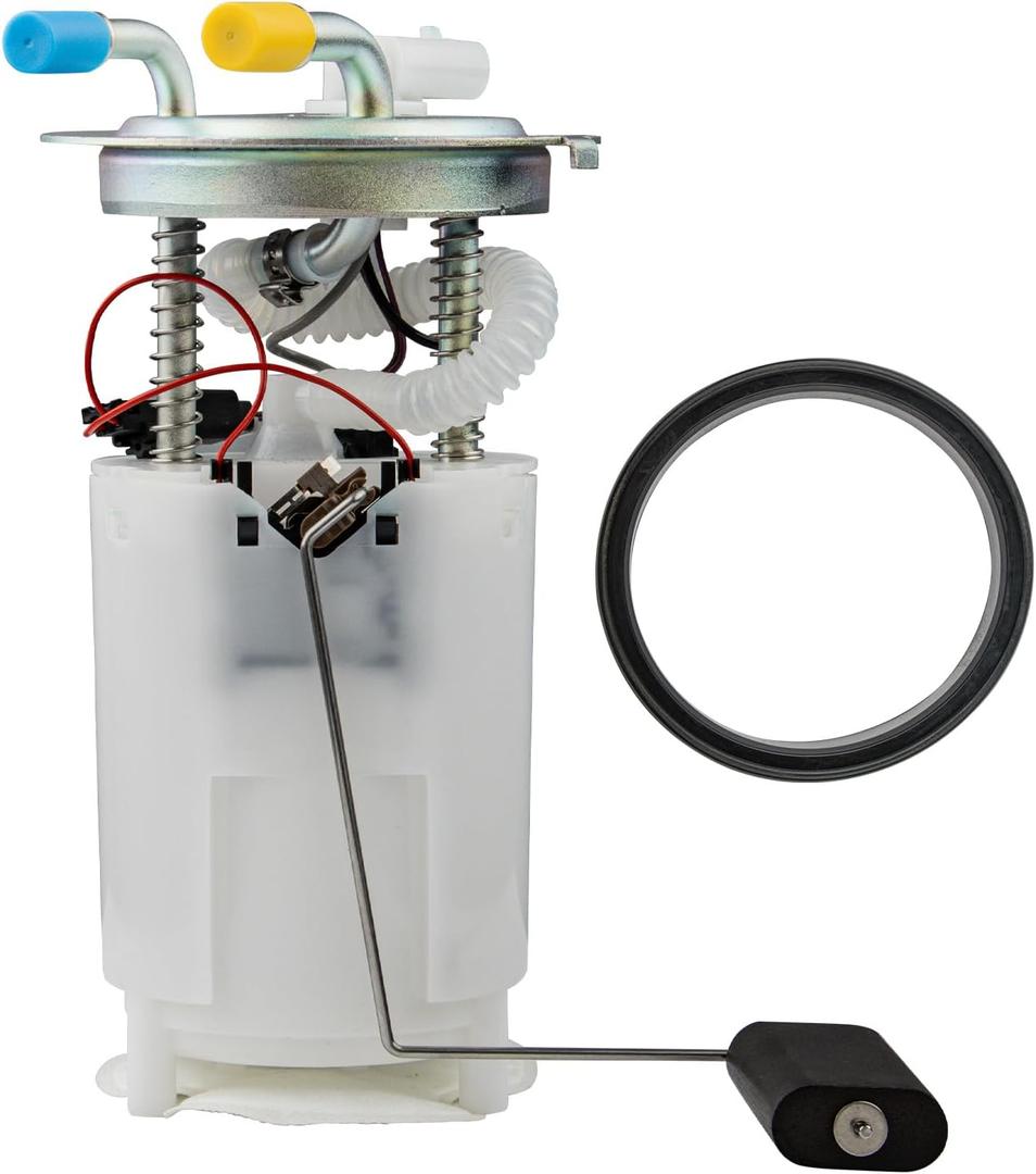 Vurkcy Electric Fuel Pump Module Assembly Compatible with 02-04 Chevy TrailBlazer/GMC Envoy/Oldsmobile Bravada, 03-04 Chevy SSR/Isuzu Ascender, 04 Buick Rainier, 4.2L 5.3L, Replace E3549M, P75053M