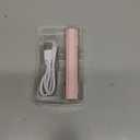 UV Nail Light Handheld UV Light for Nails 3W Portable Led Lamp with 2 Timer Settings 20/60s for Gel Polish Home DIY Salon Women(Pink)