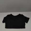 LOLONG T Shirts for Women Short/Long Sleeve V Neck Casual Ribbed Slim Fitted Tops (Medium)