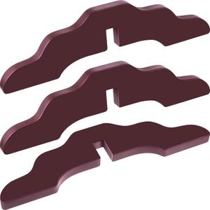 Taiyin 3 Pcs Pet Gate Support Feet Wooden Reinforcement Fitting Dog Panel Isolation Fence Free Standing Pet Gate Dog Fence Panels for Configurable Wood Doggie Guardrail,Brown