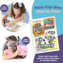 20 Arts & Crafts Kit for Kids, All-Inclusive, No Mess Craft Kits & Supplies for Boys & Girls DIY Creative Activity, Easy Step-by-Step Guide, Individually Packaged Crafts, Christmas Gift, Travel Gift