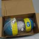 Dog Puzzle Toy Adjustable Treat Dispensing Ball Food Dispenser Tough Slow Feeder Puppy Enrichment Training Toy Pet Interactive Chase Toys for Small Medium Large Dogs to Keep Them Busy, Green