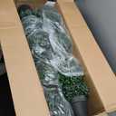 2 Pack 3ft Artificial Boxwood Topiary Spiral Trees in Planters, UV Resistant Faux Plants for Indoor Outdoor Use, Front Porch and Entryway Decoration