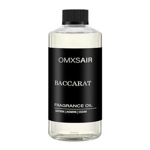 Baccarat Hotel Diffuser Oil Inspired by Baccarat NY hotel 16.9Fl Oz(500ml) - Hotel Fragrance Diffuser Oil & Home Luxury Scents - Saffron, Cedar,Ambergris Essential Oils Blend for Aromatherapy Diffuser