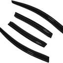 FEIDKS New 4pcs Rain Guard Window Visors Deflector Fit 08 09 10 11 12 Malibu 4 Door